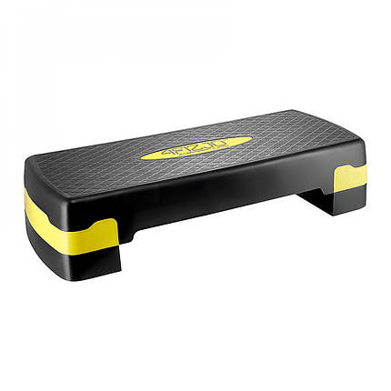 Степ-платформа 2-ступенева 4FIZJO 4FJ0176 Black/Yellow Poland, фото 1