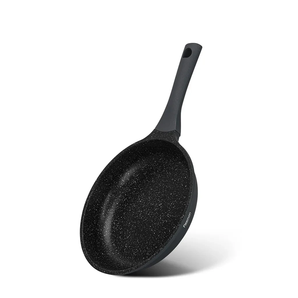 Сковорода для смаження "Fredo" 24х5.5 см алюмінієва з антипригарним покриттям Marble Fissman, фото 1