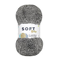 LaVita BABY SOFT (Бейбі Софт) № 6019 сірий (Пряжа, нитки для в'язання)