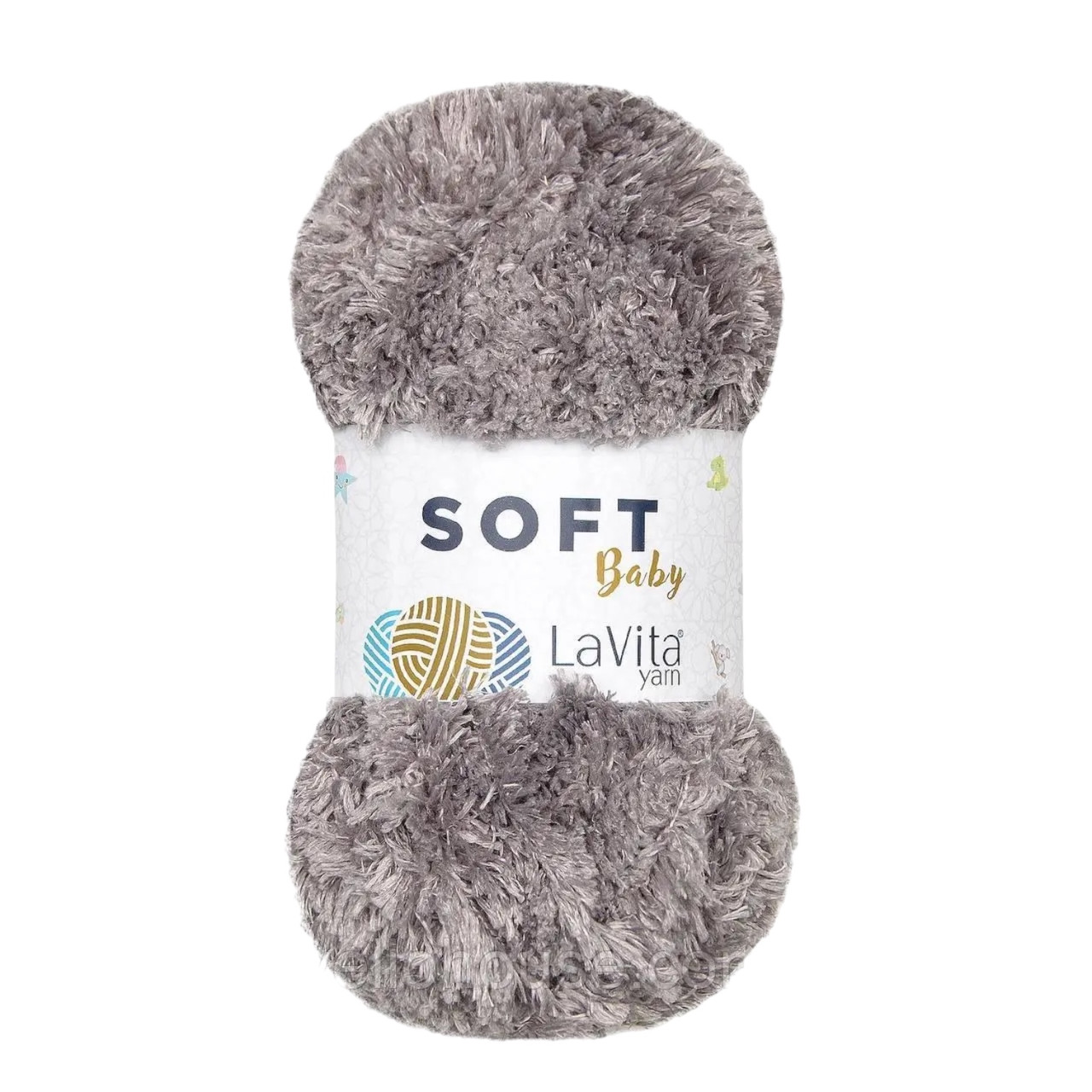 LaVita BABY SOFT (Бейбі Софт) № 6001 норка (Пряжа, нитки для в'язання)