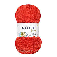 LaVita BABY SOFT (Бейбі Софт) № 2313 червоний (Пряжа, нитки для в'язання)