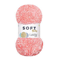 LaVita BABY SOFT (Бейбі Софт) № 4159 фламінго (Пряжа, нитки для в'язання)