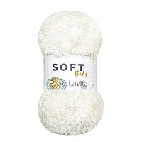 LaVita BABY SOFT (Бейбі Софт) № 1011 молочний (Пряжа, нитки для в'язання)