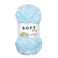 LaVita BABY SOFT (Бейбі Софт) № 5010 світло-блакитний (Пряжа, нитки для в'язання)