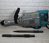 Професійний відбійний молоток VORSKLA ПМЗ 2200/46 Відбійник для бетону (2200 Вт, удар 46 Дж), фото 7