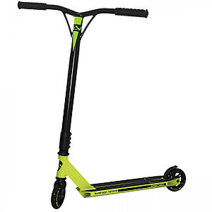 Трюковий самокат SportVida Stunt Rampage Terror SV-RT0001 Black/Green Poland