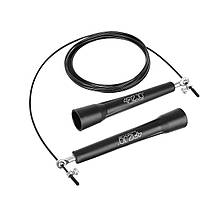 Скакалка швидкісна для кросфіту 4FIZJO Standard+ 4FJ0183 Black Poland, фото 4