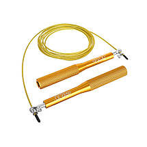 Скакалка швидкісна для кросфіту 4FIZJO Speed Rope 4FJ0185 Gold Poland, фото 5