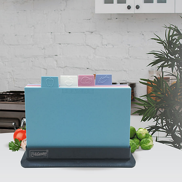 Набір обробних дощок для кухні на підставці Maestro MR-1787 5 предметів