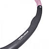Обруч масажний Hula Hoop SportVida 100 см 1.2 кг SV-HK0338 Grey/Pink Poland, фото 6