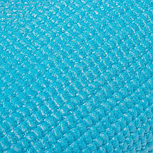 Килимок (мат) для йоги та фітнесу Springos PVC 4 мм YG0035 Sky Blue Poland, фото 6