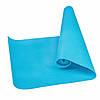 Килимок (мат) для йоги та фітнесу Springos PVC 4 мм YG0035 Sky Blue Poland, фото 7