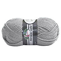 Madame Tricote Paris ALPACA GOLD (Альпака Голд) № 007 світло-сірий (Вовняна пряжа, нитки для в'язання)