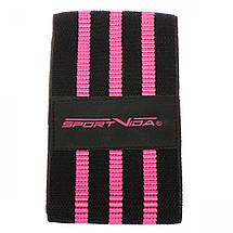 Гумка для фітнесу та спорту тканинна SportVida Hip Band Size L SV-HK0262 Poland, фото 6