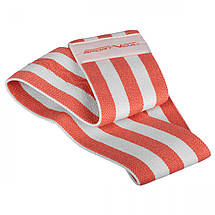 Гумка для фітнесу та спорту тканинна SportVida Hip Band Size M SV-HK0252 Poland, фото 6