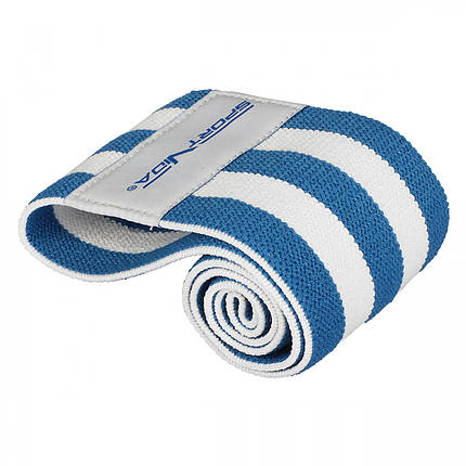Гумка для фітнесу та спорту тканинна SportVida Hip Band Size M SV-HK0255 Poland, фото 1