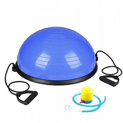Балансувальна платформа Springos Bosu Ball 57 см BT0001 Blue Poland, фото 1