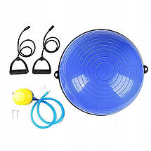 Балансувальна платформа Springos Bosu Ball 57 см BT0001 Blue Poland, фото 4