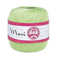 Madame Tricote Paris MAXI (Максi) № 4911 салатовий (Бавовняна пряжа, нитки для в'язання)