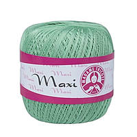 Madame Tricote Paris MAXI (Максi) № 6361 ментол (Бавовняна пряжа, нитки для в'язання)