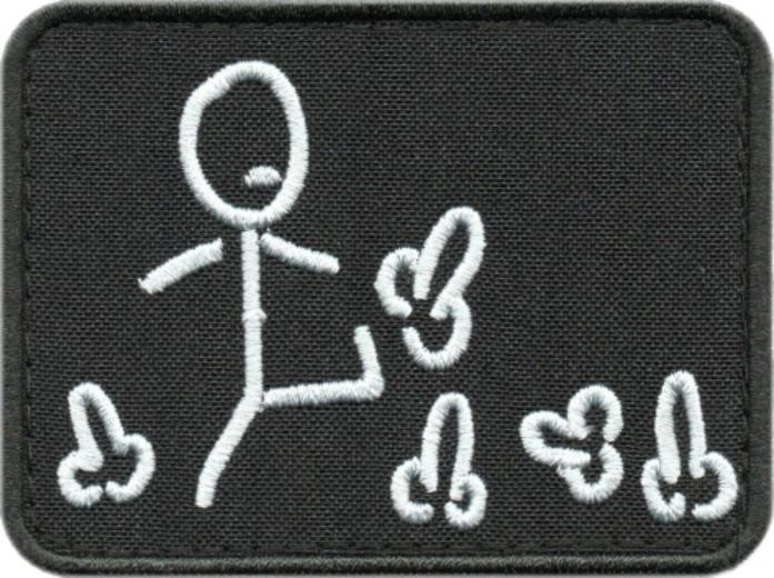 Шеврон PATCH ПАТРІОТ "Пинальник", на липучці (8789)