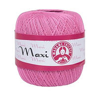 Madame Tricote Paris MAXI (Максi) № 5001 рожевий (Бавовняна пряжа, нитки для в'язання)