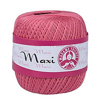Madame Tricote Paris MAXI (Максi) № 4914 темно-рожевий (Бавовняна пряжа, нитки для в'язання)