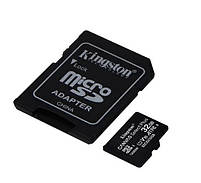 Карта пам'яті 32GB Kingston microSDHC Canvas Select Plus (UHS-I) C10 (SDCS2/32GB) + adapter SD, фото 3
