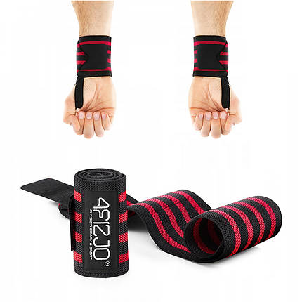 Бинти для зап'ястків (кистьові бинти) 4FIZJO Wrist Wraps 4FJ0257 Poland, фото 1