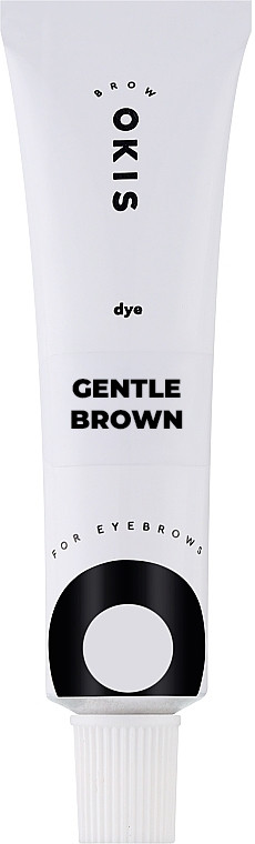 Фарба для брів без окисника GENTLE BROWN OKIS BROW, 15 мл