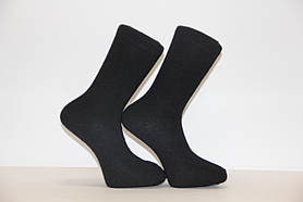 Чоловічі шкарпетки з тонкої вовни SL 40-45 чорний