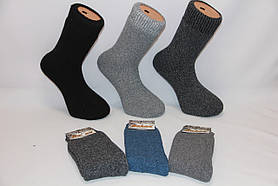 Чоловічі шкарпетки вовняні високі з махрою ХАКАН (валянки) 40-46 асорті