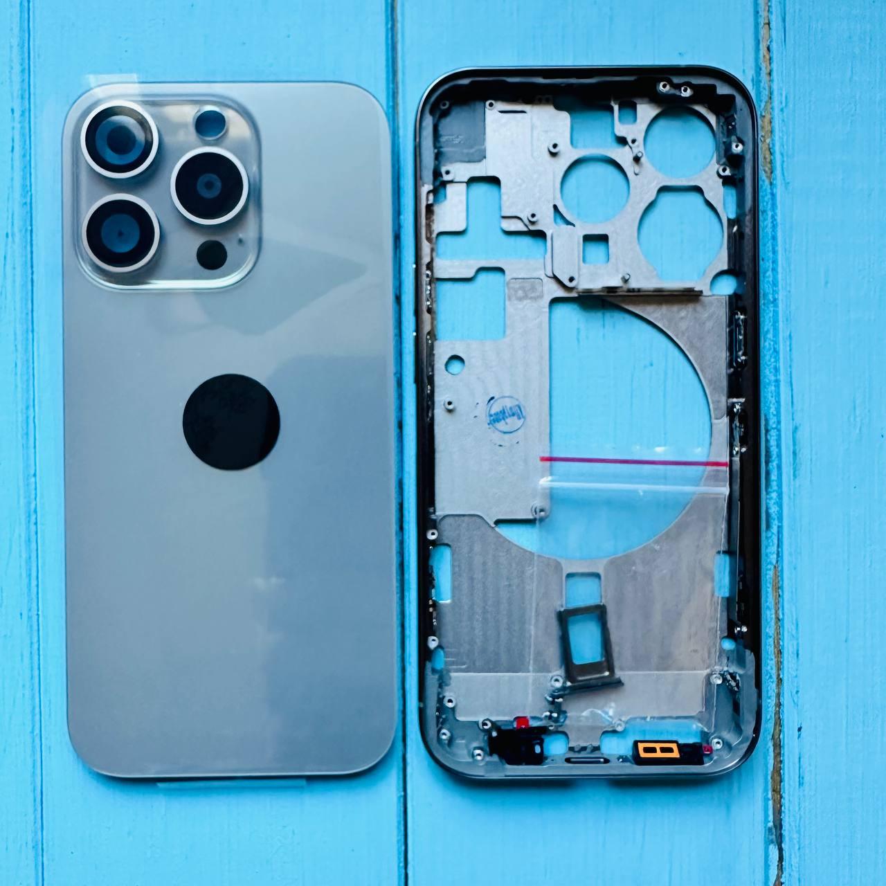 Корпус Apple iPhone 15 Pro Natural Titanium EU