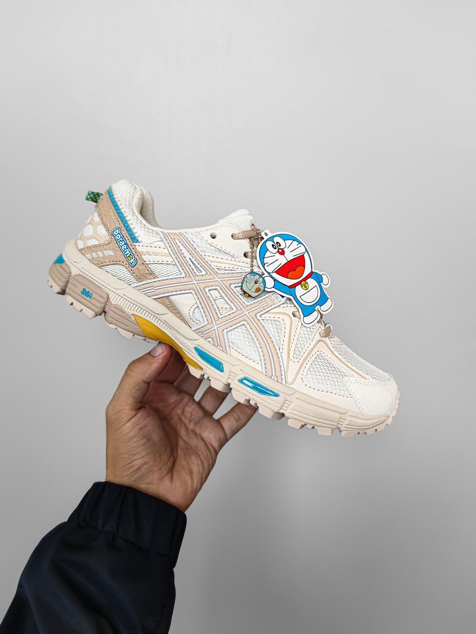 Жіночі Кросівки Asics Gel-Kahana 8 x Doraemon Beige / Асікс Гел-Кахана 8 Дораемон Бежеві