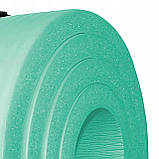 Килимок (мат) спортивний SportVida NBR 180 x 60 x 1 см для йоги та фітнесу SV-HK0067 Mint, фото 10
