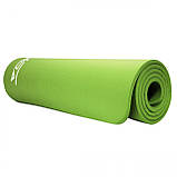 Килимок (мат) спортивний SportVida NBR 180 x 60 x 1 см для йоги та фітнесу SV-HK0248 Green, фото 9