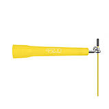 Скакалка швидкісна для кросфіту 4FIZJO Standard+ Yellow (P-5907739311535), фото 3