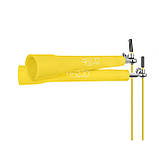 Скакалка швидкісна для кросфіту 4FIZJO Standard+ Yellow (P-5907739311535), фото 4
