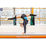 Мат гімнастичний надувний 4FIZJO Air Track Mat 600 x 100 x 15 см White/Red (P-5907739311801), фото 8