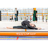 Мат гімнастичний надувний 4FIZJO Air Track Mat 600 x 100 x 15 см White/Red (P-5907739311801), фото 10