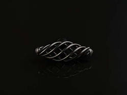 Ручки меблеві ковані. Колір чорний. 58мм / Ручки меблеві ковані. Колір чорний. 58мм