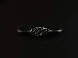 Ручки меблеві ковані. Колір чорний. 96мм / Ручки меблеві ковані. Колір чорний. 96мм