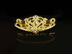 Ручка для декорування. Колір "золото". 72х44мм / Ручка для декорування. Колір "золото". 72х44мм