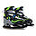 Роликові ковзані SportVida 4 в 1 SV-LG0034 Size 31-34 Black/Green/White, фото 10