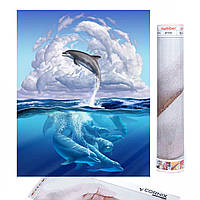Набір алмазної мозаїки (вишивки) Cornix Art 40 x 30 см AY77