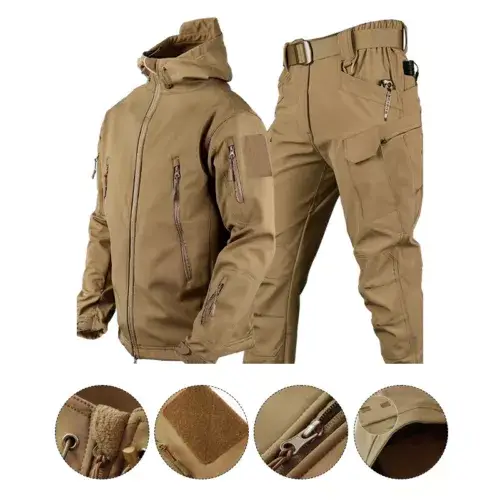 Костюм софтшел Gwild Пісок Койот Soft Shell на флісі L