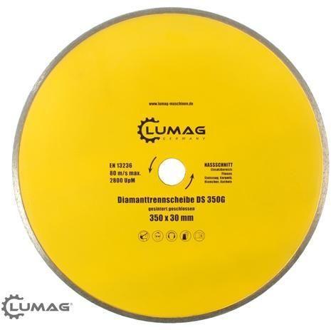 Алмазний диск Lumag суцільний DS350G, фото 1