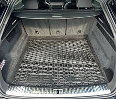 Килимок в багажник Audi Q8 з 2018 р. (Avto-Gumm) пластік+гума