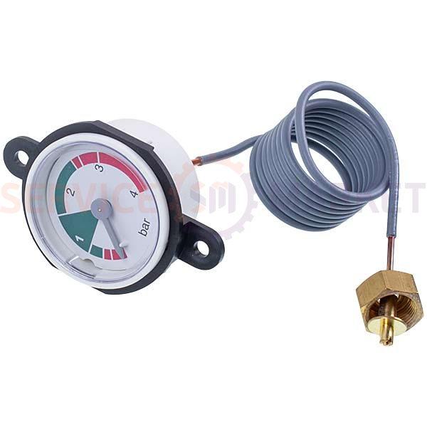 Манометр 0-4 бари D = 43/41 мм для газового котла Baxi/Westen 9951830
