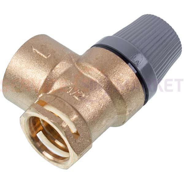 Запобіжний клапан 3 бар 1/2&apos&apos для газового котла Vaillant Turbo/Atmo Max 190732